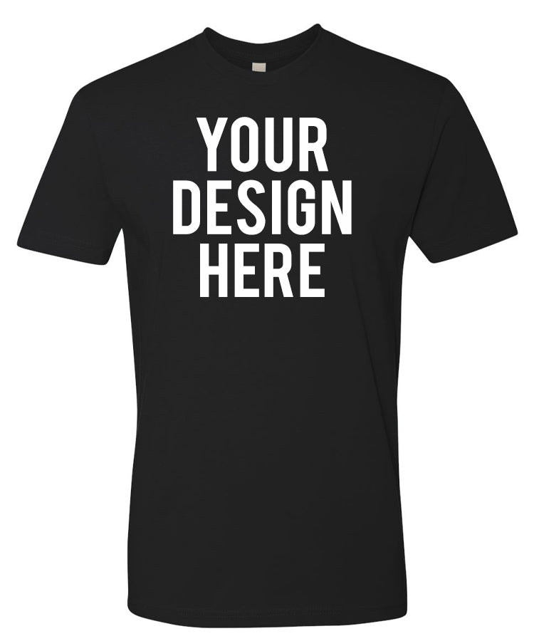 Your Own Design - Unisex Crewneck Shirt - Direct To Garment (DTG) Printing
