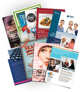 Flyers - Full Page 100lbs stock (paper thin)